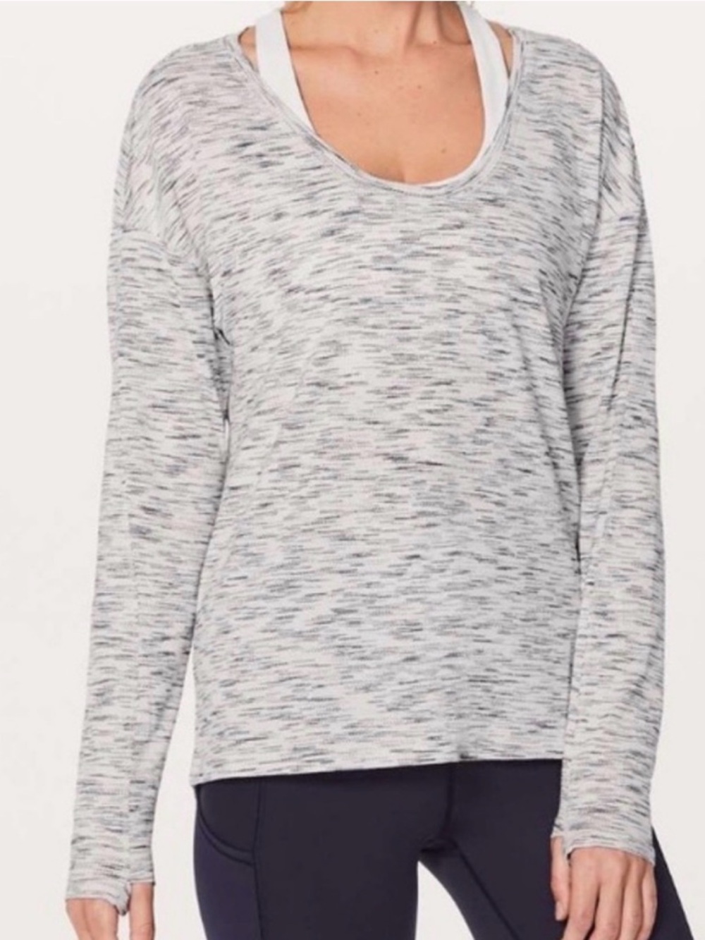 Lululemon Meant To Move Long Sleeve Top- 10